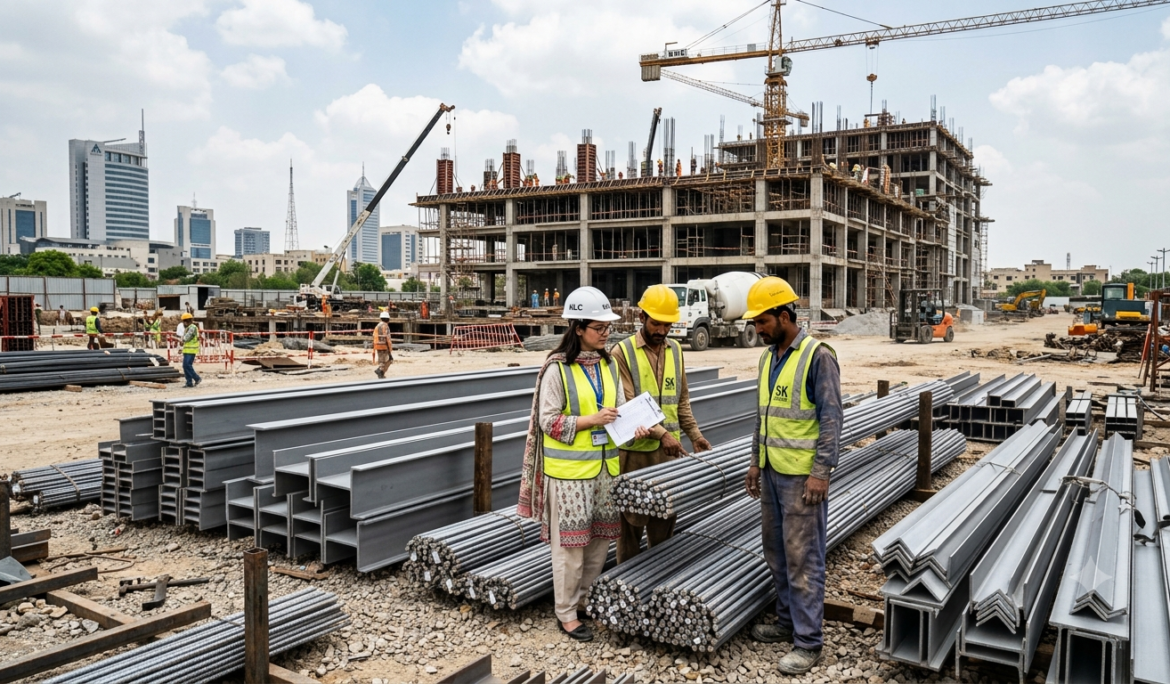 Best Steel Supplier in Lahore for Builders